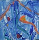 Ivy Lysdal, b 
1937. Danish 
ceramist and 
painter. 
Acrylic on 
canvas. 
Abstract 
modernist 
painting. ...