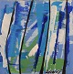 Ivy Lysdal, b 
1937. Danish 
ceramist and 
painter. 
Acrylic on 
canvas. 
Abstract 
modernist 
painting. ...
