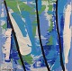 Ivy Lysdal, b 
1937. Danish 
ceramist and 
painter. 
Acrylic on 
canvas. 
Abstract 
modernist 
painting. ...