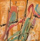Ivy Lysdal, b 
1937. Danish 
ceramist and 
painter. 
Acrylic on 
canvas. 
Abstract 
modernist 
painting. ...