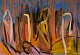 Ivy Lysdal, b 
1937. Danish 
ceramist and 
painter. 
Acrylic on 
canvas. 
Abstract 
modernist 
painting. ...