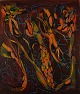 Ivy Lysdal, b 
1937. Danish 
ceramist and 
painter. 
Acrylic on 
canvas. 
Abstract 
modernist 
painting. ...