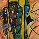 Ivy Lysdal, b 
1937. Danish 
ceramist and 
painter. 
Acrylic on 
canvas. 
Abstract 
modernist 
painting. ...
