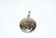 Elegant 
Medallion in 14 
carat gold
Stamped 585
Height 43.61mm
Width 30.06 mm
The check by 
...