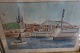 An old aquarel  in an old frame
Print with the Motif of Sønderborg, Denmark
1940 by Fritz Carstensen 
30cm x 40cm