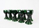 Set of ten dark green Rømer glass, in great used condition from the 1920s.
5000m2 showroom.