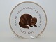 Royal Copenhagen Mindeplatte fra 1980
Dansk Pelsdyravlerforening