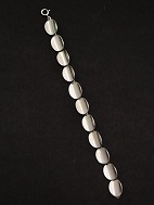 Sterling silver bracelet 19.5 cm. from jeweler B Hertz