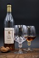 Cognac glass 
from Holmegaard 
glassworks in 
crystal glass.
H:16cm. 
Dia.:9,5cm. (5 
pcs. 
Available.)