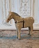 Beautiful old 
gray-painted 
wooden horse 
Height 17 cm. 
Length 18.5 cm.