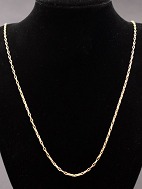 8 carat gold necklace L. 65 cm. 