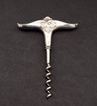 Silver Saxon corkscrew