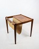 Small newspaper holder/lamp table i rosewood of Danish design from the 1960s.
5000m2 showroom.