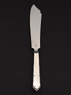 Cake / wedding cake knife 27 cm. with handle of 830 silver