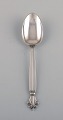 Georg Jensen Acanthus spoon in sterling silver.
