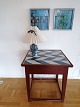 Tile table with 
blue / white 
tiles Denmark 
approx. 
1820-1840 
Height 74cm 
plate 70 x 
70cm.