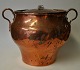 Empire food 
bucket in 
copper with 
handles and 
lid, 19th 
century 
Denmark. Height 
.: 22 cm. Dia: 
...