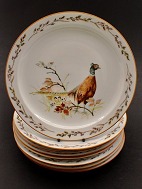 Mads Stage large plate 27 cm. hunting frame. 