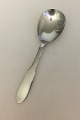 Georg Jensen 
Stainless 
'Mitra' Matte 
Serving Spoon. 
Measures 17.7 
cm / 6.96 in.