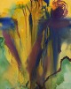 Ivy Lysdal, f 
1937. Dansk 
keramiker og 
kunstmaler. 
Gouache på 
papir. Abstrakt 
modernistisk 
...