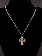 14 carat gold necklace and Dagmar cross