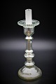 Candlestick in 
Mercury glass 
from the 1800 
century with 
fine old 
patina. Height: 
21cm.