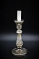 Candlestick in 
Murcury glass 
from the 1800 
century with 
fine old 
patina. Height: 
21,5 cm.