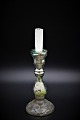 Candlestick in 
Mercury glass 
from the 1800 
century with 
fine old 
patina. Height: 
19cm.