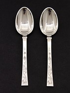 Hans Hansen arvesølv no. 12 dessert spoon 16.8 cm. 