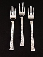 Hans Hansen arveslv no. 12 lunch fork 16.8 cm. 