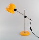 Swedish 
designer. 
Adjustable 
retro desk lamp 
in yellow 
lacquered metal 
and chrome. 
1970s.
Base ...