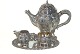 Teapot set in SølvpletStamped SAVScandia Affinerings Værk G.Epel From the year ...