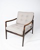 This Easy Chair 
in teak and 
newly 
upholstered 
gray wool 
cover, designed 
by Kai 
Kristiansen 
from ...
