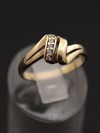 8 carat gold ring size 57-58 with zircons