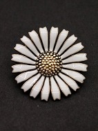 A Michelsen daisy brooch 3.2 cm. sterling silver