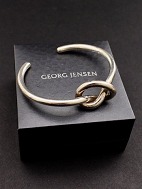 Georg Jensen love knot sterling silver bracelet