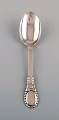 Evald Nielsen number 13 large tablespoon in hammered silver (830). 1920