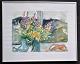 Degett, Karen 
(1954 - 2011) 
Denmark: A 
bouquet in the 
window. 
Watercolor. 
Signed. 28 x 38 
...