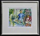 Degett, Karen 
(1954 - 2011) 
Denmark: Two 
women in a 
stall, Greece. 
Watercolor. 
Signed 2000. 26 
x ...