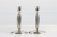 Just AndersenA pair of candlesticks no. 2574 made of tin Sign : Just A - Danmark + model ...
