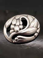 Georg Jensen & Wendel Sterling slv vintage  broche # 65