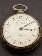 Spindle pocket watch D. 6.5 cm. the Th. Witt London 19th