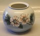 Kongelig Dansk 2630-42-6 Kgl.  Kuglevase frugtblomster og sommerfugl ca.14.5 x 
18 cm