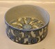 Bo Kristiansen 
Bowl 7 x 17 cm 
with letters 
Royal 
Copenhagen 
Gallery no 155 
of 500 signed 
K. ...