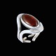 N.E. From. 
Sterling Silver 
Ring with 
Amber. Denmark 
- 1960s.
Designed and 
crafted by N.E. 
From ...