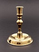 Brass "Næstved" candlestick 15 cm. 19.c