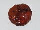 Large and old amber brooch.Measures 4.0 by 4.0 cm.Excellent condition.