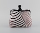 Rare Murano handbag in mouth blown art glass. Italian design, 1960s.
