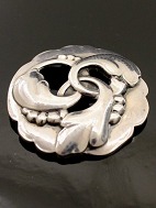 Sterling silver brooch #20