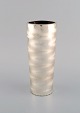 WMF, Germany. Ikora vase in silver plated brass. Mid-20th century.Measures: 22.5 x 9 cm.In ...